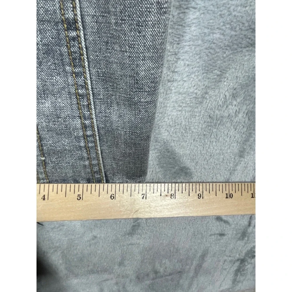 Vintage Guess for Men Georges Marciano Gray High Waist Button Fly Jeans 29